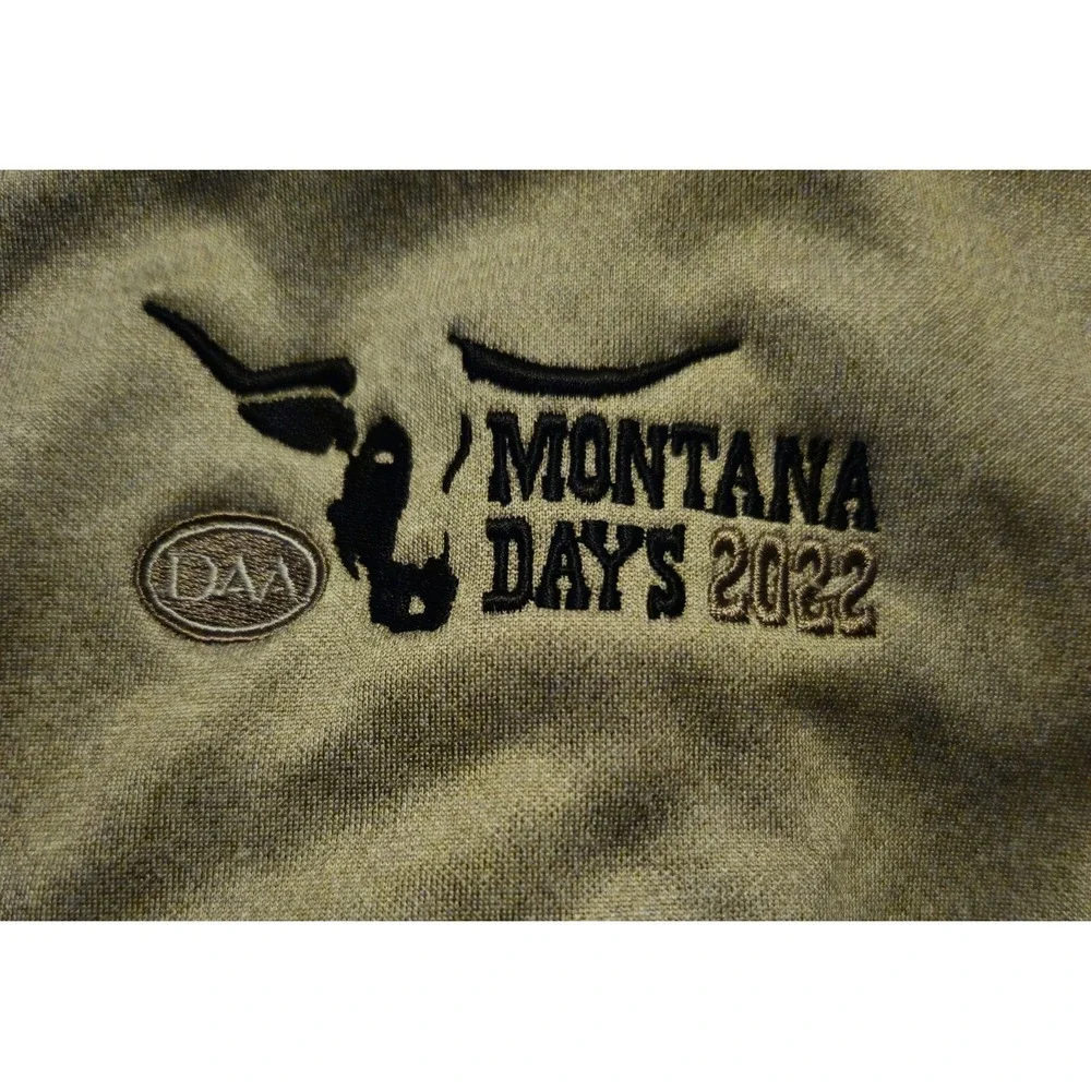 Reebok Mens Full‎ Zip Freestyle Jacket Embroidered With Montana Days 2022/DAA NW